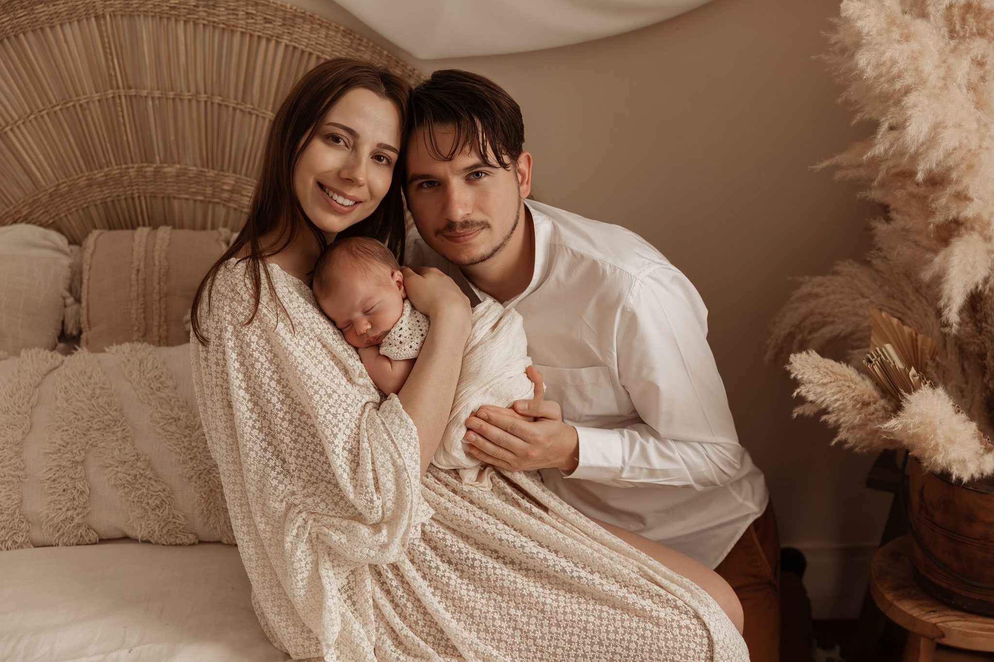Photo de famille en studio bohème à Orléans